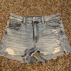 american eagle jean shorts
